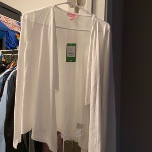 Lily Pulitzer NWT Maleta Cardigan White S